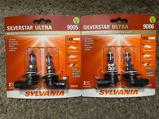 -new In Packaging- Sylvania Silverstar Ultra -9005 9006- Hilo Beam 4 Bulbs