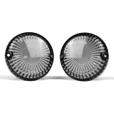 Schwarze Blinker Gläser Yamaha V max Vmax 1200 smoked signal lenses