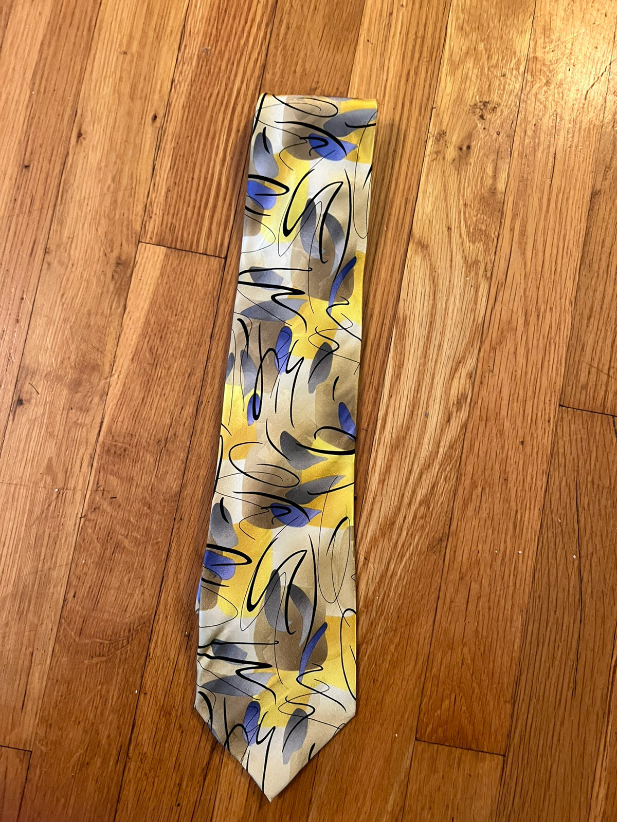 Jerry Garcia Mens Tie BIRDLAND Collection 44 abstrac… Gem