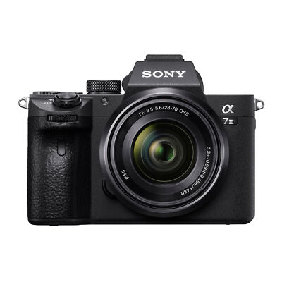 Sony Alpha a7 III Mirrorless Digital Camera Body with 28-70mm Lens