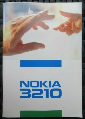 NEU: Original Nokia 3210 Bedienungsanleitung Deutsch Gebrauchsanleitung 