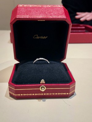 cartier wedding set