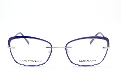 Rimless Titanium Butterfly Brille Damengestell   ULTRALIGHT UL1212G 52 C3