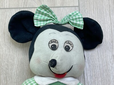 Vintage 1976 Knickerbocker Disney Mickey Mouse Club 13” Plush