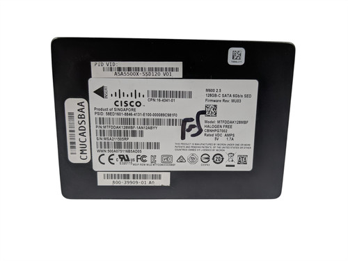 Cisco ASA5500X-SSD120 128GB 6Gb SATA 2,5" SSD Solid State Drive
