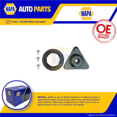 Top Strut Mounting fits NISSAN QASHQAI J11 1.2 Front 2013 on HRA2DDT NAPA New