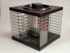 PORTACASSETTE CASSETTE MUSICASSETTE STEREO 7 VINTAGE GIRANDOLA MC STEREO HIFI 🔺