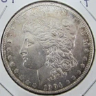1904 (P) Philadelphia Morgan Silver Dollar w/Slight Toning - Actual Coin 2161