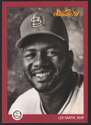 1991 Donruss Studio #237 - Lee Smith - St. Louis Cardinals  91-1023