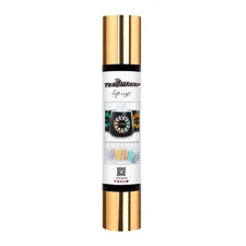 Light Gold Chrome Vinyl Permanent Chrome Gold Adhesive Vinyl Roll 1ftx5ft
