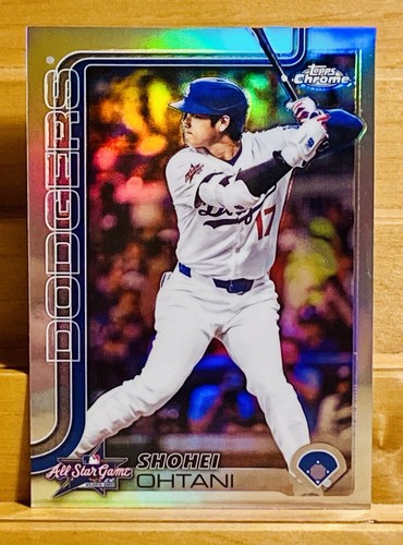 2025 Topps Chrome Update Shohei Ohtani Silver All Star Game Insert Dodgers