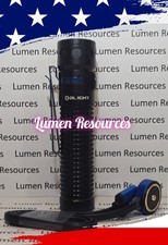 Olight Baton Pro - Rechargeable EDC Flashlight - 2000 Lumens - Black