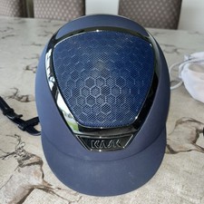 Kask Dogma Chrome Light Riding Hat - Navy. 56 liner. Dressage. Show Jumping
