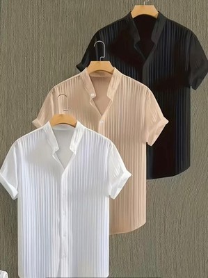 Summer Shirt Mens Modern Stylish Design Timeless For All Occasions Comfortable New