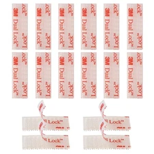 HSTECH 16 Pcs EZ Pass/Ipass/Izoom Toll Tag Mounting Kit - Reclosable Fastener Pe
