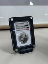 Single Grid Colored Desktop Display Frame Protective Case For NGC/PCGS Holder