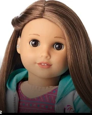 NEW READ American Girl Of The Year 2020 Joss RETIRED 18” Meet Doll  Hearing Aid