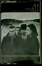 U2 - The Joshua Tree Cassette Tape 1987 Island Records VG 