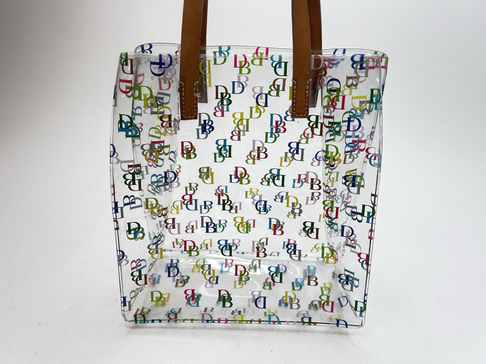 DOONEY & BOURKE Small Clear Tote Lunch Purse Concert
