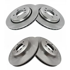 Front & Rear Brake Rotors Set For 2001-2006 BMW 330Ci 2001-2005 330i 330xi