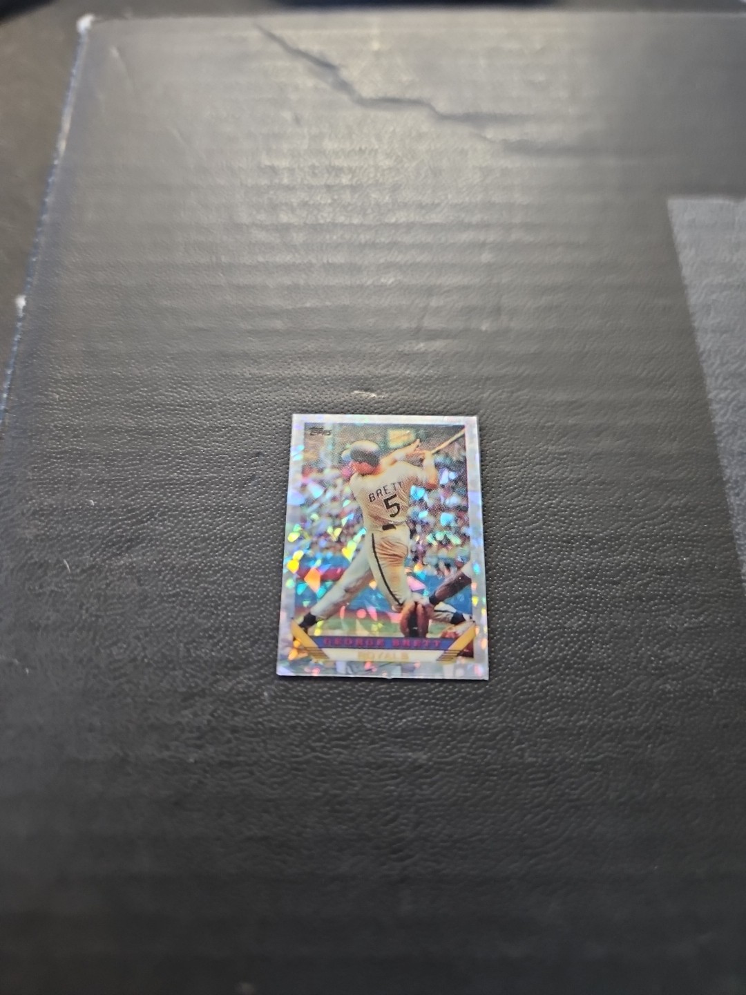 1993 Topps - George Brett #397 Micro Prism Foil
