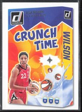 2025 Donruss WNBA #12 A'ja Wilson Crunch Time Press Proof Las Vegas Aces (A2)