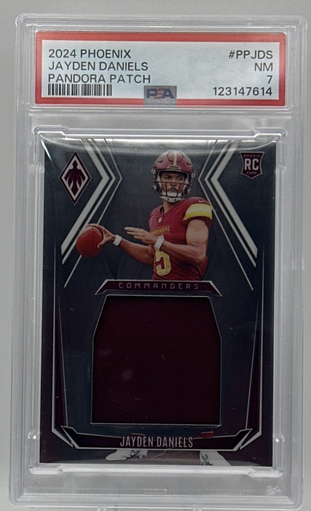 Jayden Daniels Panini Phoenix Pandora Patch #PPJDS Base