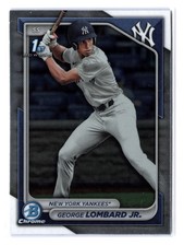 George Lombard Jr. 1st Chrome (RC) 2024 Bowman #BCP-79