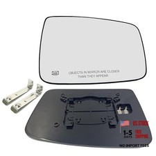 Ram Passenger Right Side Heated Mirror Glass Compatible with 2009-2018 Dodge