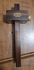 Crown Tools Carpenters Scribe Mortise Marking Gauge Brass Sheffield, England.