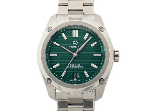 Formex Essence 39 Green Dial Automatic 0333.1.6600 COSC 2022 Box & Papers