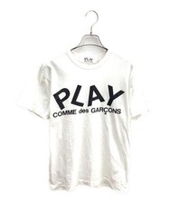 COMME des GARCONS          Short sleeve cut and sew white AZ-T014