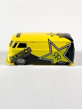Hot Wheels Vw Panel Bus Van Custom Rockstar Energy Real Riders Rubber Tires Hot Wheels Vw Panel Bus Van Custom Rockstar Energy Real Riders Rubber Tires