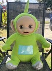 RARE Playskool Vintage Teletubbies Dipsy Large Green Plush Stuffed Doll, 1998 — photo 1