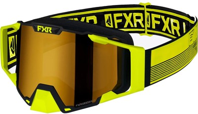 FXR Pilot MX Offroad Goggles Hi-Vis/Black
