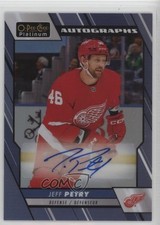 2023-24 O-Pee-Chee Platinum Blue Rainbow Auto Jeff Petry #BA-JP Auto 11jd