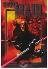 Vintage 1999 Star Wars Ep. 1 At A Glance 24x36 Poster 1800 SW Darth Maul  (S72JJ