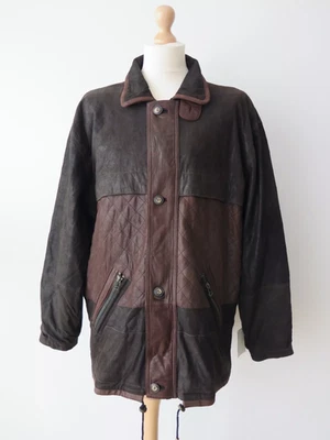 FRANK RADLOFF  Herren 'Oregon' Lederjacke Halblang Leather Jacket Größe 52  NEU - Bild 1 von 4