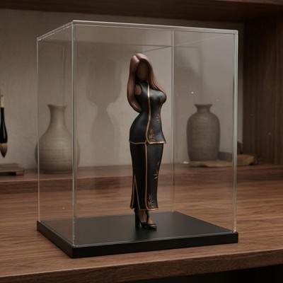 Qipao-Figur handbemalt bemalte Frauenfigur hohe Absätze