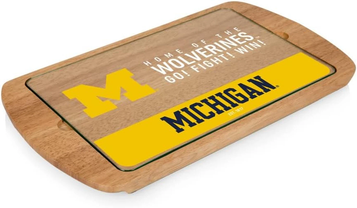 NCAA Parawood Cheese Board & Charcuterie Platter with Billboard Design