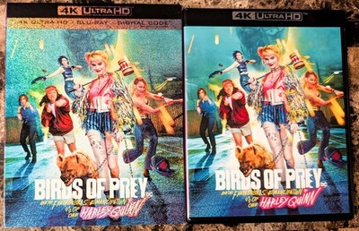 Birds of Prey Harley Quinn (4K Ultra HD + Blu-ray, 2020, 2-Disc Set w Slipcover)