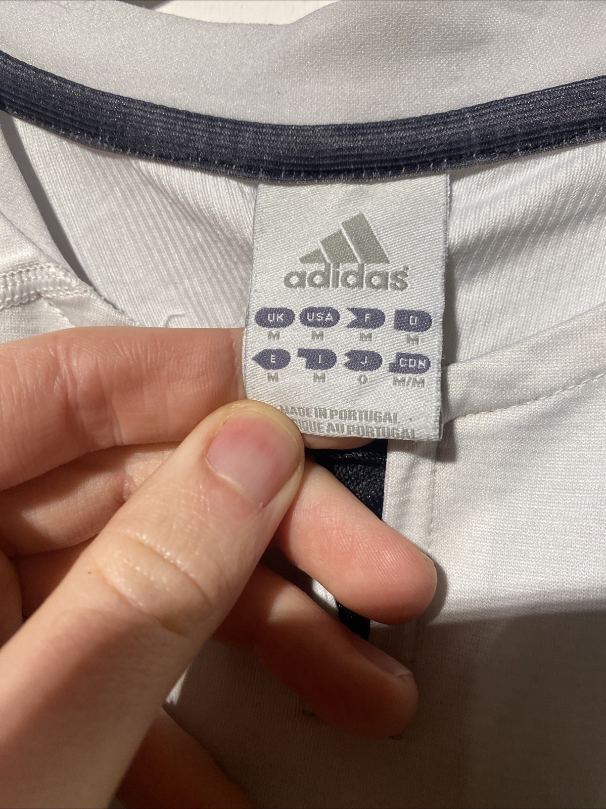 Real Madrid Adidas 2003/2004 Zidane Home Football Shirt Medium  thumbnail 3