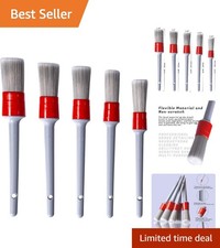 Soft Bristle Detailing Brush Set - Perfect for Interior, Wheels  Engine Care