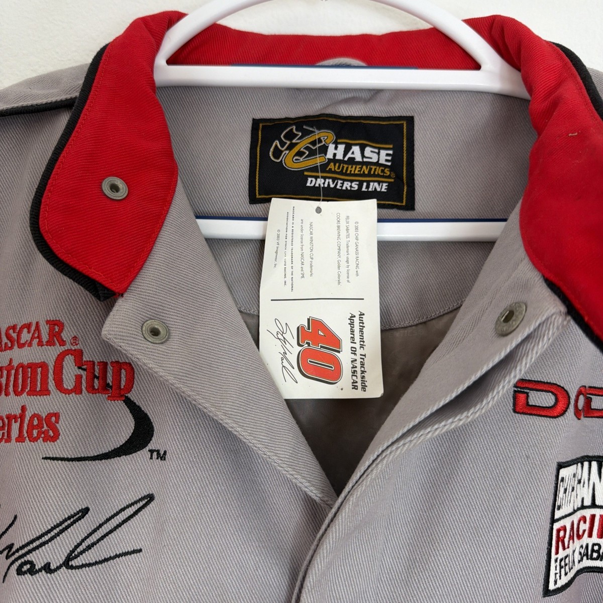 VTG Chase Authentics Coors Light NASCAR Jacket XL Sterling Marlin