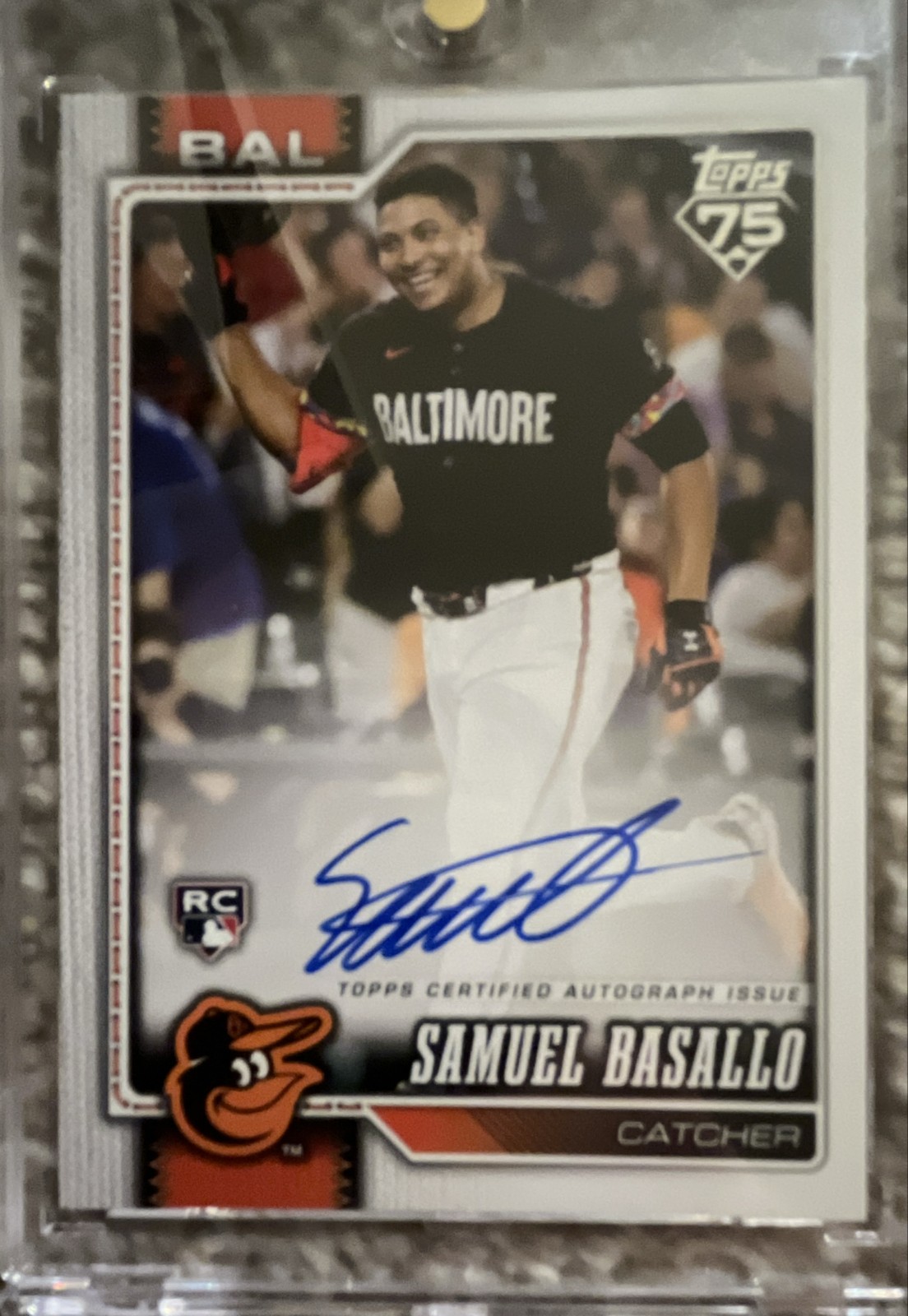 2026 Topps Series 1 - Flagship Real One Autographs Samuel Basallo #104 (AU, RC)