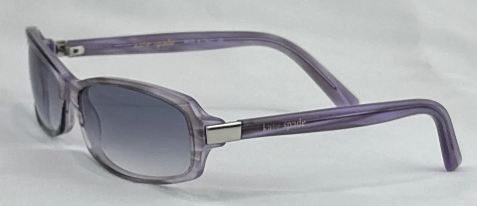 Gafas de sol Kate Spade Berkeley/S FA3 marco púrpura tintado 55-15-125 hechas en Italia Foto 2 de 4