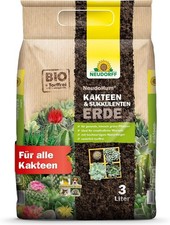 Neudorff NeudoHum Kakteen & SukkulentenErde 3L Bonsaibaum Bio torffrei Erde