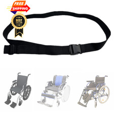 1Pc Wheelchair Seat Belt Safety Strap with Buckle, 1Pc, Black
