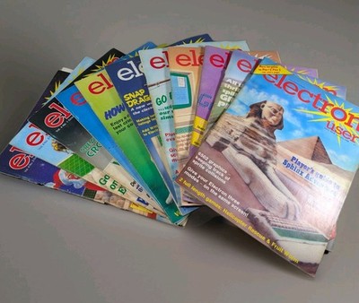 11 x Electron User Magazines 1986 Bundle Vintage Acorn Computer Magazine