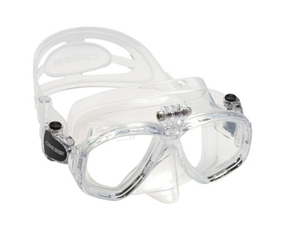 CRESSI TauchGAFAS mit Adapter für Action-Cam-Kameras | Cressi ACTION